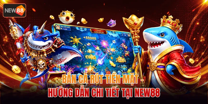 Bắn Cá Rút Tiền Mặt – Hướng Dẫn Chi Tiết Tại New88