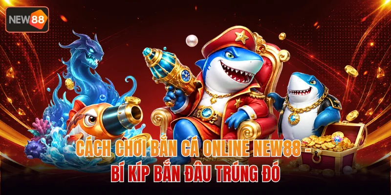 Cách chơi bắn cá online NEW88 - Bí kíp bắn đâu trúng đó