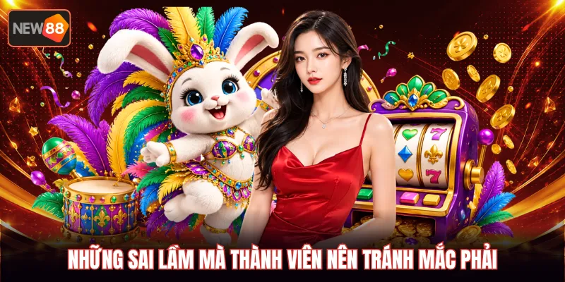 Những sai lầm mà thành viên nên tránh mắc phải